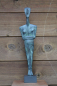 Preview: Kykladenidol schwanger als Statuette, Bronze, 36,8 cm, 1,3 kg