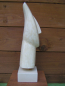 Preview: Idol von der Kykladeninsel Amorgos, 30 cm, 1,6 kg, beiger Kunstmarmorsockel