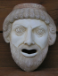 Preview: Zeus Theatermaske 17 cm x 13 cm, 0,4 kg, zum Aufhängen