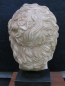 Preview: Alexander der Große-Haupt von Leochares,  23 cm, 2,0 kg, schwarzer Marmorsockel