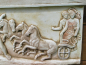 Preview: Echelos entführt die Nymphe Basile, Relief, Amphiglyphon, 25 cm x 28 cm, 2,4 kg, zum Aufhängen