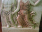 Preview: Apollon und Artemis-Relief, 10,7 cm hoch, 7,3 cm breit, 200 g, zum Aufhängen