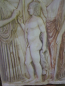 Preview: Votivrelief Demeter, Triptolemos und Persephone, 38 cm x 26 cm, 3,4 kg, zum Aufhängen