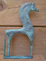 Preview: Bronzepferd aus der geometrischen Periode, 16,8 cm x 9,4 cm, 400 g
