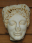 Preview: Kore von Akropolis-Haupt als Wandschmuck, 16 cm hoch x 13,5 cm breit, 7,5 cm tief, 0,8 kg