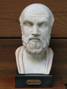 Hippocrates bust - Museo Archeologico Napoli Naples, 19 cm, 1,6 kg