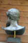 Preview: Poseidon of Artemision, Poseidon bust 54 cm high, 39,4 cm width, 24 cm deep, 7,5 kg weight, artifical marble base,  National Museum Athens No. 15161, Poseidon bust replica, antique replicas