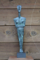 Preview: Kykladenidol schwanger als Statuette, Bronze, 36,8 cm, 1,3 kg