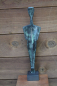 Preview: Kykladenidol schwanger als Statuette, Bronze, 36,8 cm, 1,3 kg