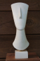 Preview: Idol von den Kykladen, 26,7 cm, 1,1 kg, schwarzer Kunstmarmorsockel