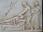 Preview: Asklepios Relief replica, 13 x 7 cm, 100 g