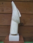 Mobile Preview: Idol von der Kykladeninsel Amorgos, 30 cm, 1,6 kg, beiger Kunstmarmorsockel