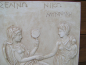 Selino, Niko und Mynnake-Grabstele 35 cm x 29 cm, 1,8 kg, zum Aufhängen
