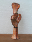Mykenisches Frauenidol mit Kleinkind, Phi-Typus, 11 cm, handbemalt, Terrakotta