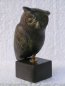 Preview: Owl, museum copy, 7 cm, 200 g, Artificial marble base