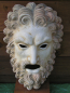 Preview: Theater mask philosopher replica museum Athen, 38 cm, 2,6 kg