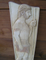 Aristion-Grabstele von Aristokles, 40 cm x 9 cm, 1,6 kg, zum Aufhängen