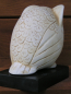 Preview: Owl Athena replica, 12 cm, 1 kg, black marble base