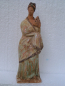 Tanagra-Statuette aus Boiotien, Grabbeigabe, 20 cm, Terrakotta