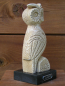 Preview: Owl Athena replica, 17,5 cm, 0,8 kg, black marble base