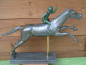 Preview: Jockey von Artemision, Statue 35 cm hoch, 45 cm lang, schwarzer Kunstmarmorsockel