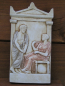 Preview: Grave Stele of Ktesileas and Theano, 20 x 10 cm, 0,6 kg, Museum Replica No 3472