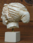 Preview: Aphrodite-Köpfchen 11 cm, 360 g, beiger Kunstmarmorsockel
