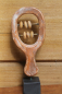 Preview: Sistrum (frame rattle), ancient musical instrument, terracotta, 12.2 cm high, 4.8 cm wide, 0.1 kg weight