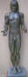 Preview: Apollon-Statue 53 cm,  4,0 kg, schwarzer Kunstmarmorsockel