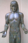 Preview: Apollon god of light and wisdom, 53 cm, 4 kg, marble plinth