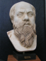 Preview: Socrates one of the greatest philosophers replica, 30 cm, 2,6 kg, black marble base