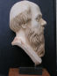 Mobile Preview: Sokrates - Urgestein der Philosophie, 30 cm, 2,6 kg, schwarzer Marmorsockel