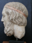 Preview: Homer of Piraeus head 28 cm, 2.3 kg, black marble base