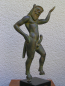 Preview: Satyr- oder Silen-Statue/Statuette, 27 cm, 1,2 kg, schwarzer Marmorsockel