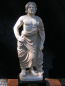 Preview: Asklepios-Statuette 25 cm, 900 g, schwarzer Marmorsockel