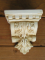 Preview: Console replica Museum Acanthus Voluten, 16 cm high, 13,5 cm x 10  cm support plates, 1,4 kg weight