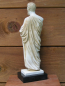Hippokrates von Kos-Statue, berühmter Arzt, 26 cm, 0,9kg, schwarzer Marmorsockel