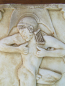 Preview: Grabstele eines rennenden Hopliten, 28 cm x 20 cm, 1,2 kg, zum Aufhängen