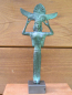 Preview: Mirror statue bronze museum Thasos No 1464 replica, 20 cm, 400 g