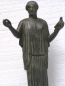 Preview: Aphrodite-Statue, Liebesgöttin, 32 cm, 1,45 kg, schwarzer Kunstmarmorsockel
