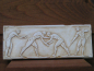 Preview: Ringkämpfer in der Palästra-Relief  8 x 20 cm, 320 g