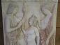 Votivrelief Demeter, Triptolemos und Persephone, 38 cm x 26 cm, 3,4 kg, zum Aufhängen