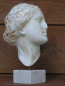 Preview: Nike goddess of victory replica bust head, 18 cm, 850 g, artificial marble base