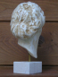 Preview: Nike goddess of victory replica bust head, 18 cm, 850 g, artificial marble base