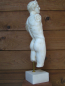 ALEXANDER der Große von Pella-Statue, 47 cm, 2,8 kg, beiger Kunstmarmorsockel