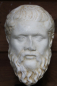 Preview: Platon/Plato-Haupt Glyptothek München, 20 cm, 8,2 cm breit, 0,9 kg Gewicht