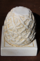 Preview: Omphalos of Delphi, Apollon, replica, Museum, 9,9 cm, 320 g, beige artificial marble base