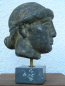 Preview: Ephebe youthful Greek ancient head, antique replica, 15 cm, 400 g