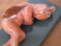 Preview: Sleeping Eros replica, from Pella, 9,4 cm length, high 4,7 cm, artificial marble base