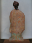 Preview: Tanagra-Statuette aus Boiotien mit Melonenfrisur, 24 cm hoch, 9,2 cm breit